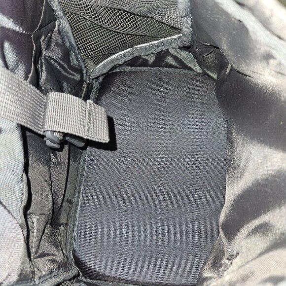 Outward Hound Dog Backpack Ripstop Pet Carrier Bag Padded Small Gray Cargo Pkts - Picture 11 of 12